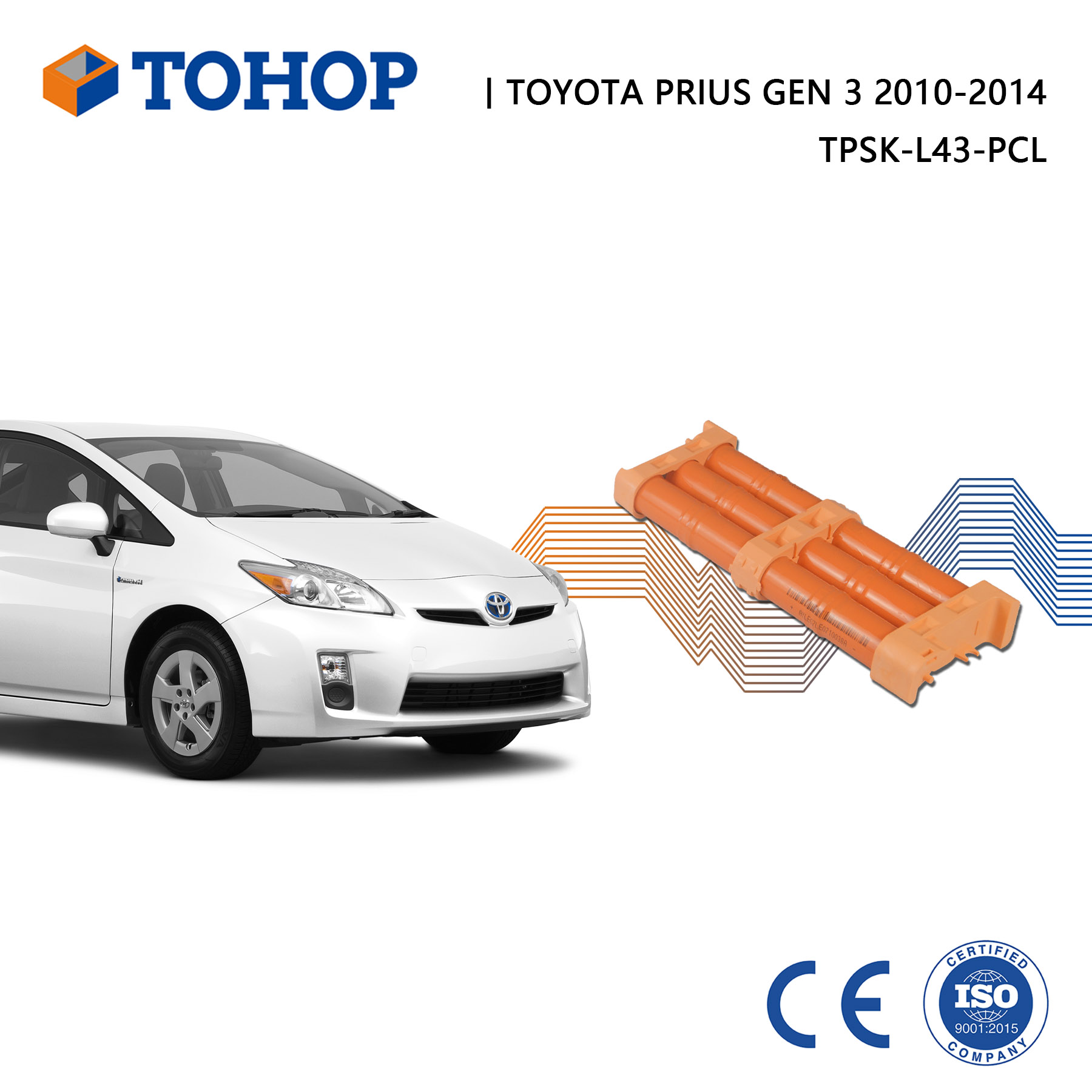 Batteria per auto ibrida Prius Gen 3 2014 nuovissima per Toyota